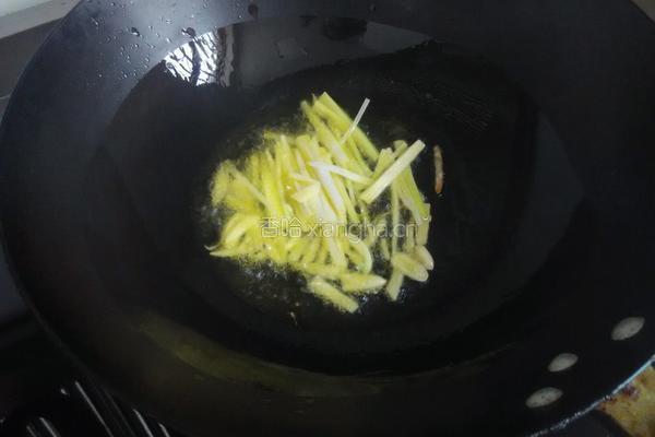 醋溜莴笋丝的做法图解4