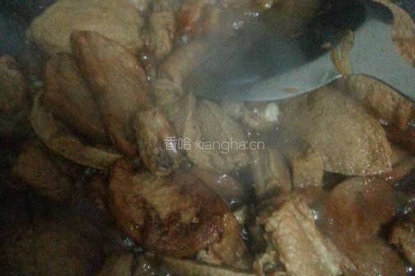 素鸡烧排骨的做法图解10