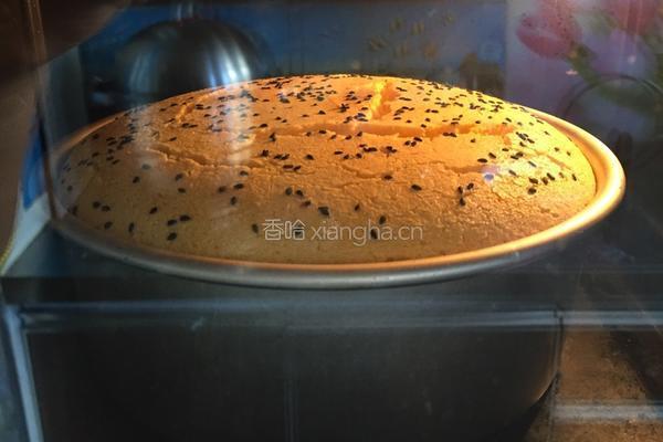 南瓜戚风蛋糕的做法图解12