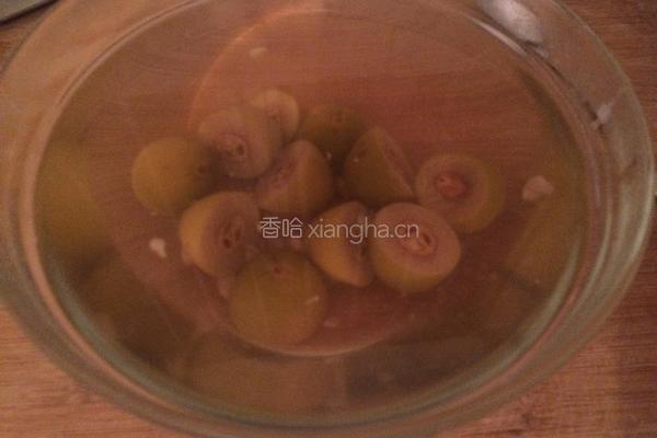 冰糖橄榄的做法图解5