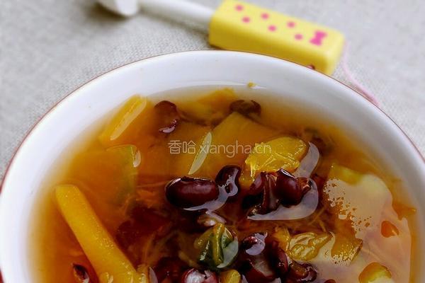 巫婆汤之南瓜红豆糖水的做法图解6