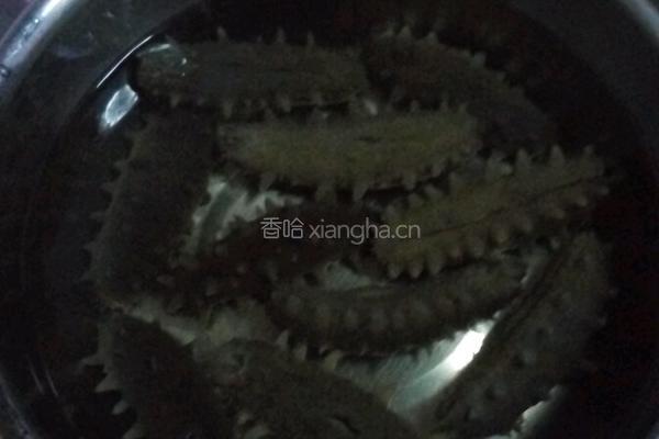 家常海参（卷心菜肉片海参）的做法图解1