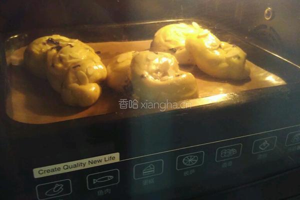 杏仁提子卷的做法图解14