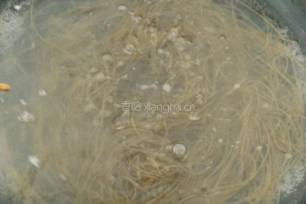粉丝鸡蛋的做法图解2