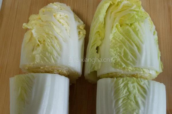白菜莲花粉丝汤的做法图解4