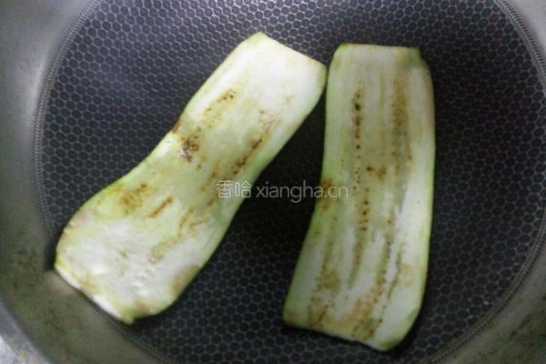 (五彩)虎皮茄子卷的做法图解3