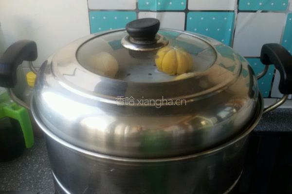 南瓜红豆包的做法图解13