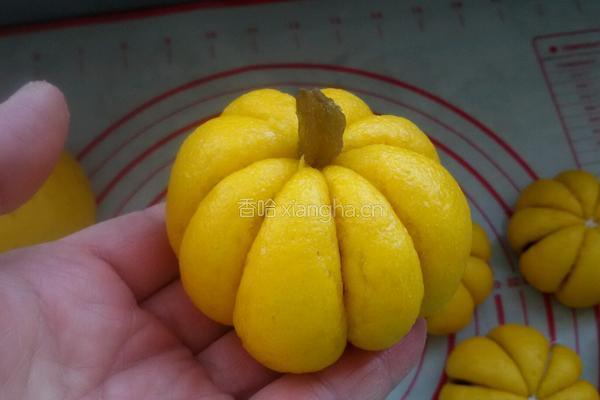 南瓜红豆包的做法图解14