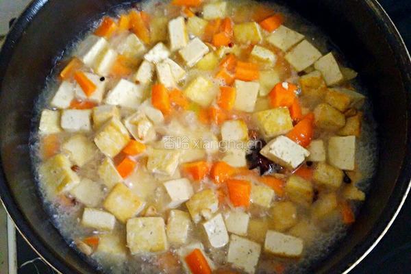 烩豆腐的做法图解4