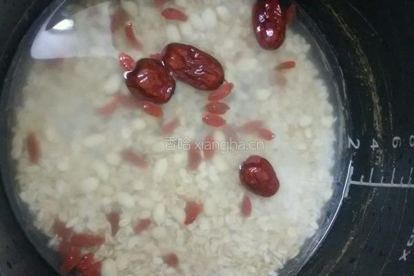 花生糯米燕麦粥的做法图解4