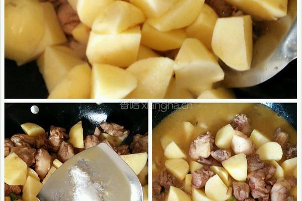 鸭腿肉烧土豆的做法图解5