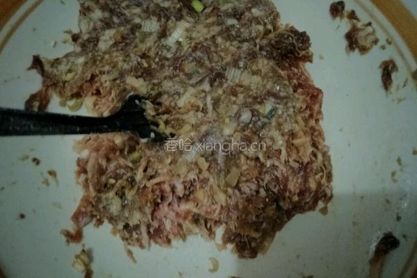 发面肉饼的做法图解4