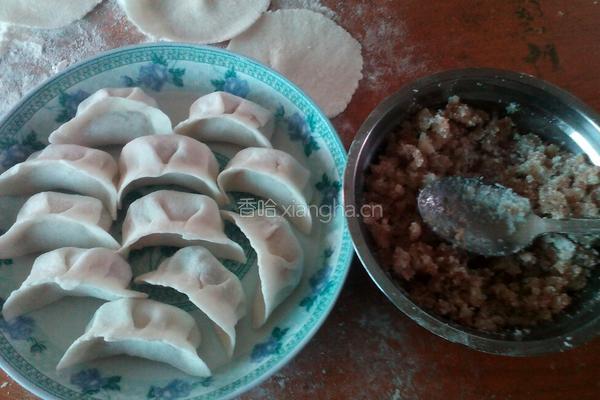 粉糖蒸饺的做法图解2