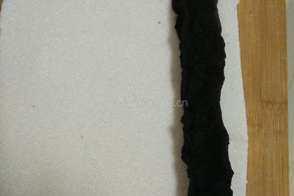 紫薯西米卷的做法图解7