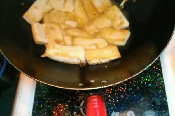 青椒闷豆腐的做法图解6