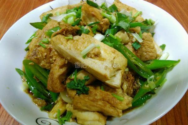 青椒闷豆腐的做法图解9