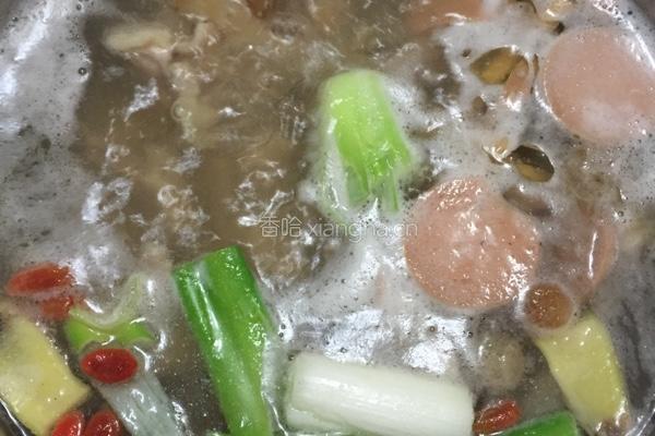 鸡煲火锅的做法图解8