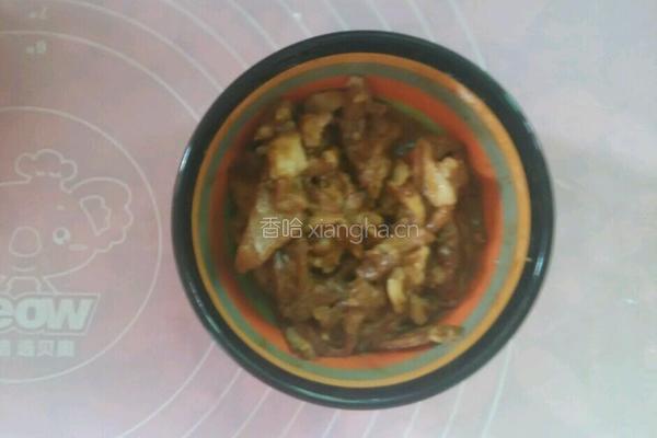 胡萝卜炒肉丝的做法图解3