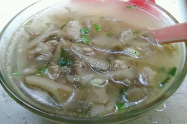 鸡菇瘦肉汤的做法图解9
