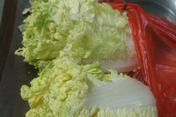 猪肉白菜水饺的做法图解2