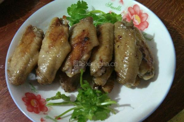 电饼铛做～蒜香烤翅的做法图解9