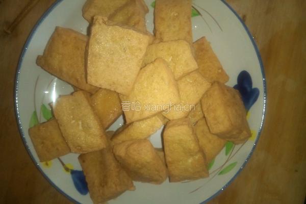 黄豆酱香炒豆干的做法图解5