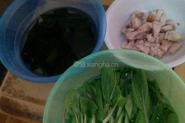 海带烧肉的做法图解2
