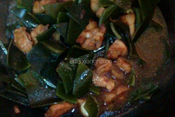 海带烧肉的做法图解5