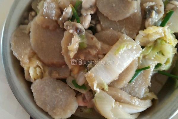 闽南炒芋圆的做法图解5