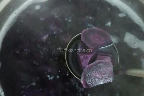 紫薯糖水的做法图解3