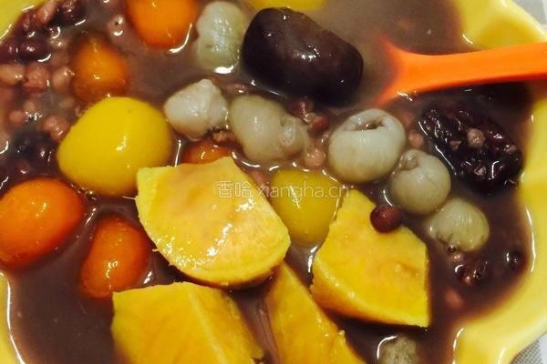 自制芋圆红豆薏米汤的做法图解5