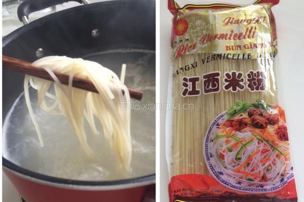越式猪肉干拌米粉的做法图解6