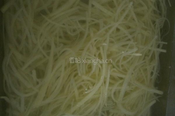 凉拌土豆丝的做法图解3