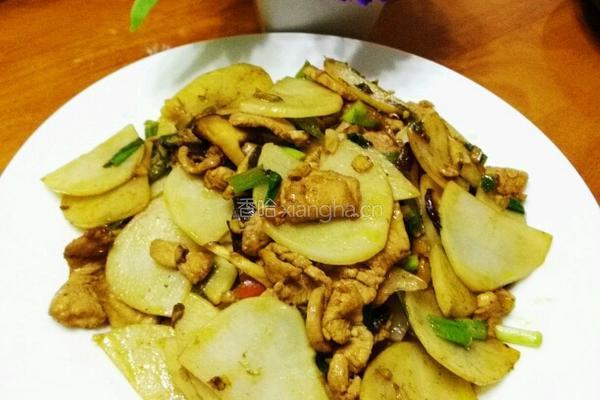 鸡胸肉炒土豆片的做法图解8