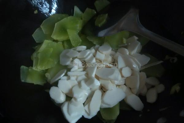 莴笋炒山药的做法图解8