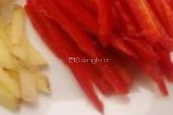 芹菜炒肉的做法图解4