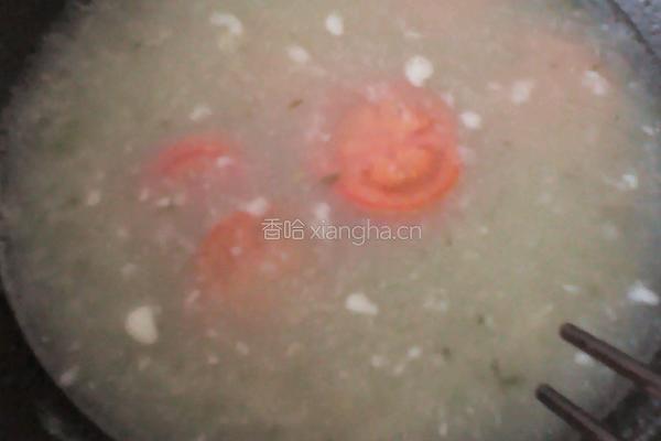 羊肉西红柿汤面的做法图解8