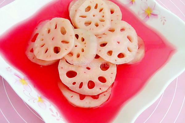 胭脂藕片的做法图解5
