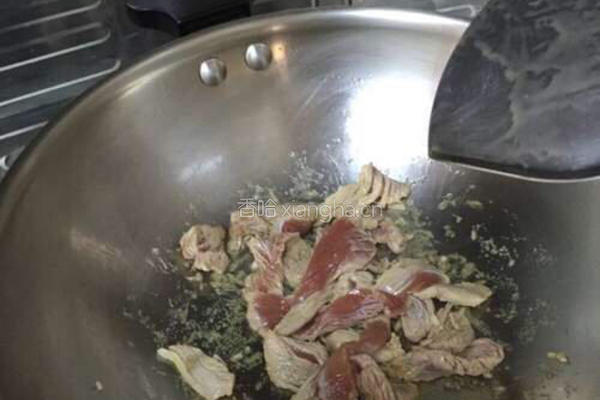 洋葱炒肉片的做法图解5