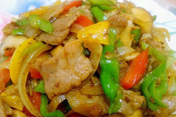 农家小炒肉的做法图解12