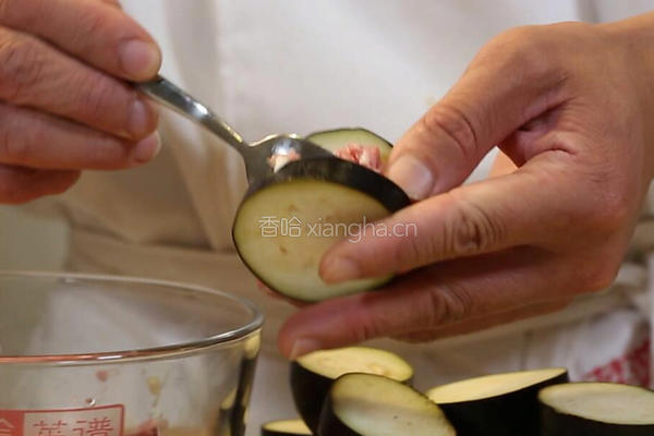 茄汁肉沫酿广茄的做法图解4
