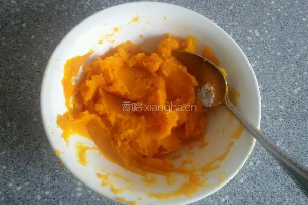 南瓜蛋糕的做法图解2