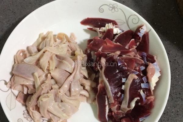 酸辣鸭杂的做法图解5
