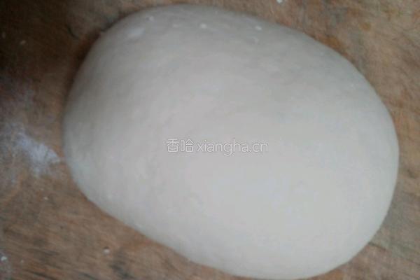 茴香虾皮馅饼的做法图解3