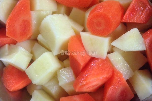焖腊饭的做法图解3