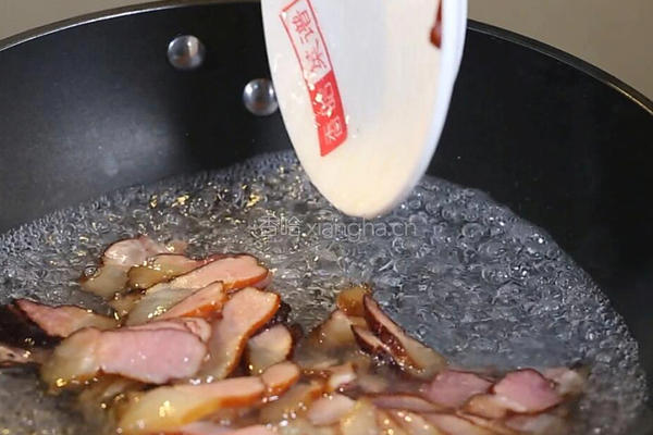 香干炒腊肉的做法图解6
