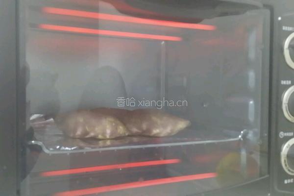 烤地瓜的做法图解3