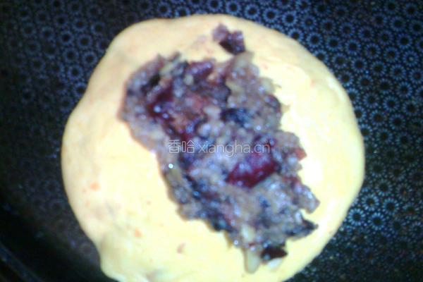 豆沙馅南瓜饼的做法图解7