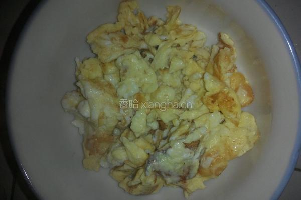 莴笋蒜苔炒鸡蛋的做法图解4