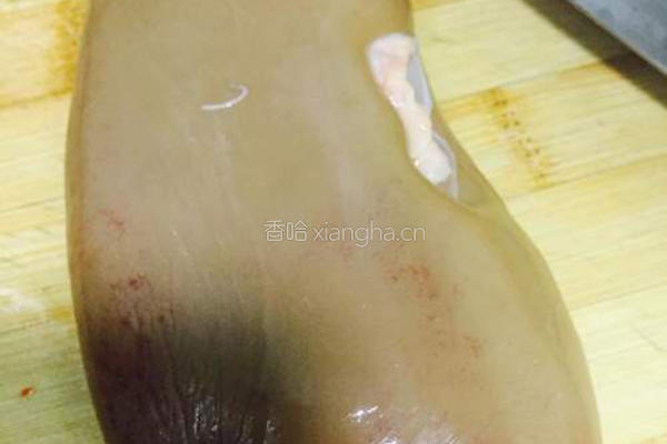 猪腰菠菜汤的做法图解1